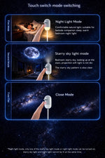 Dual-Mode Nebula Night Light Projector