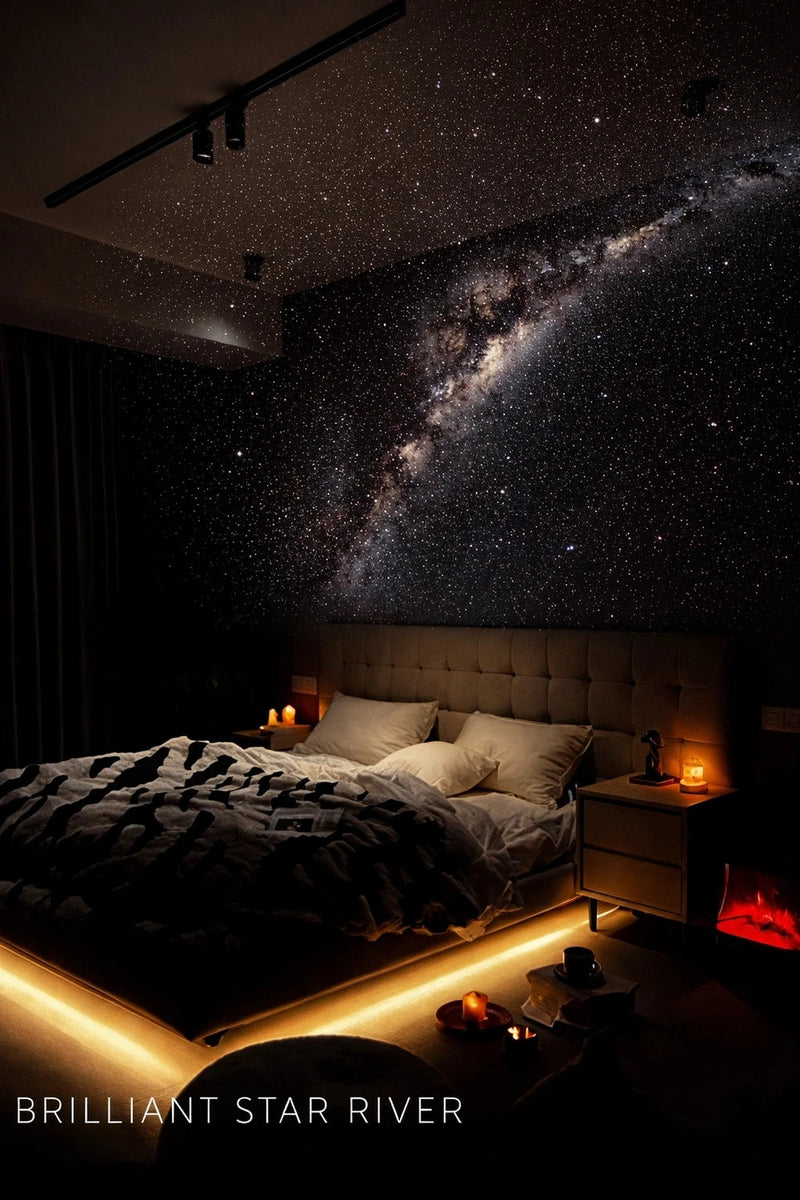 Dual-Mode Nebula Night Light Projector