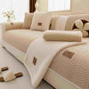 Non-Slip Plush Sofa Cushion Cover