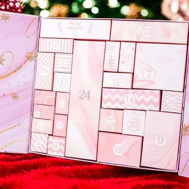 Pink Marble Advent Calendar