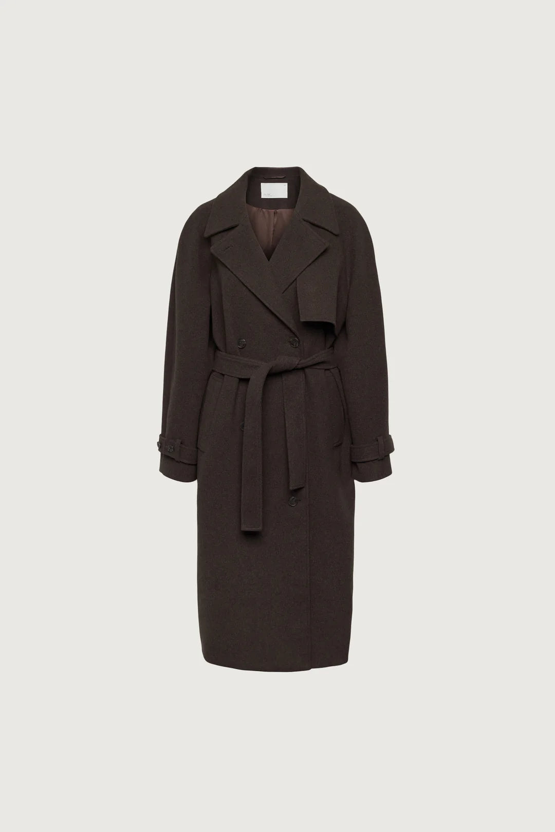 Elegant Brown Trench Coat